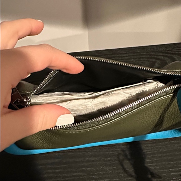 JW Anderson Gray and Sky Blue Bumper Crossbody Bag - Picture 5 of 5